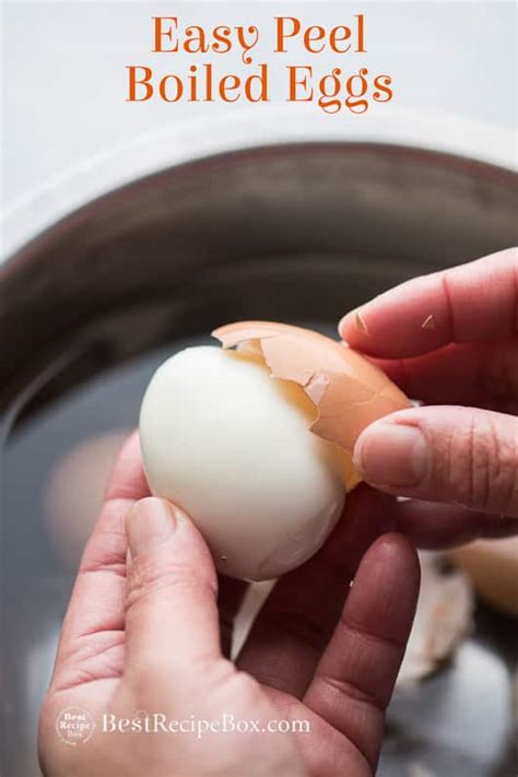 hard boiled eggs easy to peel